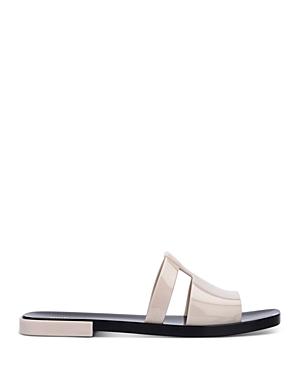 Melissa Women's Ivy Square Toe Water Resistant Slide Sandals