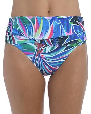 La Blanca Palm Opulence Printed Bikini Bottom