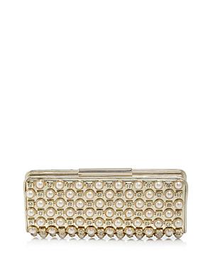 Sondra Roberts Faux-pearl And Stone Clutch