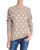 One Grey Day Justin Cutout Sweater
