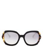 Prada Women's Eiquette Mirrored Square Sunglasses, 54mm