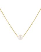 Adinas Jewels Freshwater Pearl Solitaire Pendant Necklace, 16 + 2 Extender