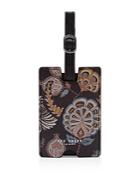 Ted Baker Ostere Printed Leather Luggage Tag