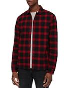 Allsaints Clyde Checked Slim Fit Button-down Shirt