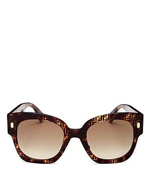 Fendi Women's Square Sunglasses, 52mm
