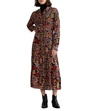 Polo Ralph Lauren Floral Print Tiered A Line Dress