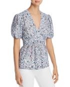 Tory Burch Printed Lace Top