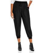 Eileen Fisher Plus Size Silk Ankle Pants