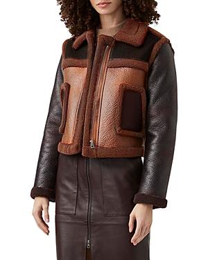 French Connection Belle Faux Fur Jacket