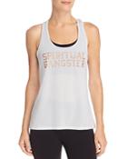 Spiritual Gangster Varsity Logo Racerback Tank