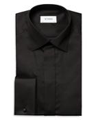 Eton Solid Stretch Slim Fit Tuxedo Shirt