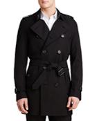 Burberry Heritage Kensington Mid-length Trench Coat