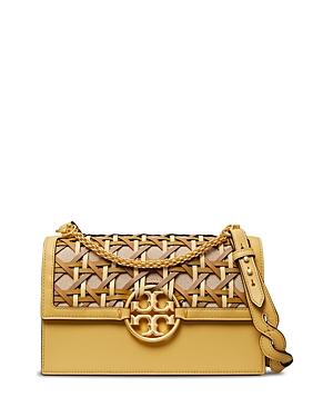 Tory Burch Miller Basket Weave Shoulder Bag