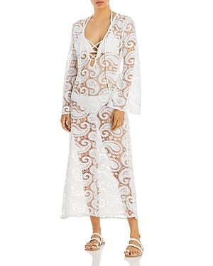 Charina Sarte Guipure Cover Up