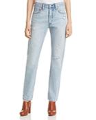 Levi's 501 Straight Leg Jeans In Clear Minds