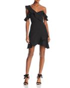 Bcbgmaxazria Ruffled One-shoulder Dress - 100% Exclusive