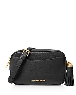 Michael Michael Kors Convertible Medium Leather Camera Belt Bag Crossbody