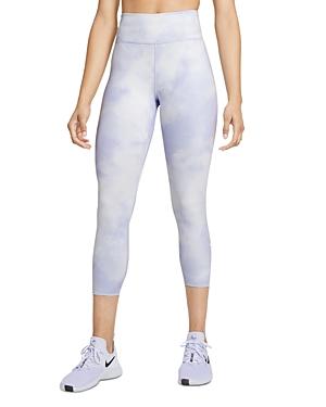 Nike One Tie Dye Cropped Leggings