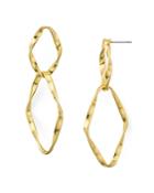 Aqua Twist Link Drop Earrings - 100% Exclusive
