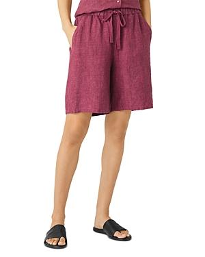 Eileen Fisher Organic Linen Drawstring Shorts