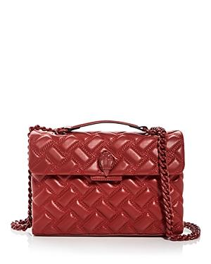 Kurt Geiger London Kensington Drench Leather Shoulder Bag