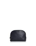 Longchamp Le Foulonne Leather Dome Cosmetic Case