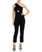 Black Halo Honey One Shoulder Jumpsuit