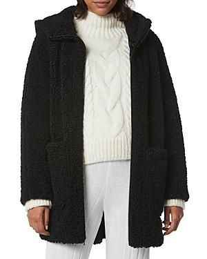Andrew Marc New York Seneca Hooded Faux Sherpa Parka