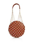 Aqua Woven Round Shoulder Bag - 100% Exclusive