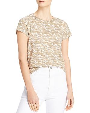 Rag & Bone Camo Print Organic Pima Cotton Tee