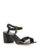 Tory Burch Women's Laurel Patent Leather Ankle Strap Sandals