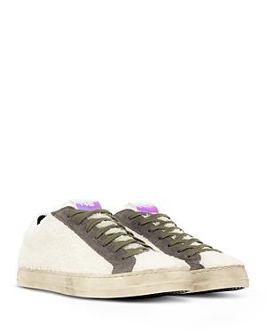 P448 Women's John Faux Shearling Low Top Sneakers