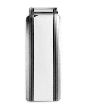 Bloomingdale's Grooved Money Clip In 14k White Gold - 100% Exclusive
