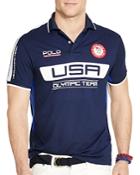 Polo Ralph Lauren Team Usa Performance Mesh Custom Fit Polo Shirt