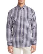 Tailorbyrd Agera Plaid Regular Fit Button-down Shirt