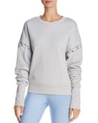 Alo Yoga Hookup Lace-up Sweatshirt