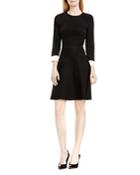 Vince Camuto Fit-and-flare Sweater Dress