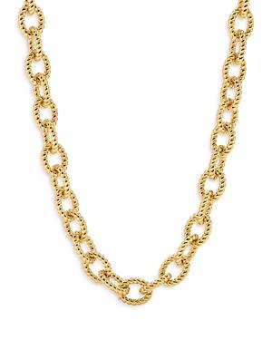 Capucine De Wulf Victoria Small Chain Necklace In 18k Gold Plate