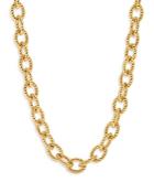 Capucine De Wulf Victoria Small Chain Necklace In 18k Gold Plate