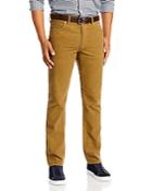 Sid Mashburn Slim Straight Fit Corduroy Jeans In Timber