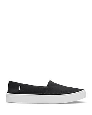 Toms Women's Parker Linen Slip On Sneakers