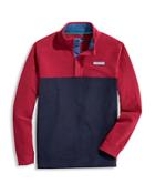 Vineyard Vines Colorblocked Snap Placket Rugby Shirt