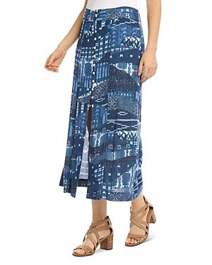 Karen Kane Button Front Midi Skirt