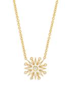 Colette Jewelry 18k Yellow Gold Galaxia Diamond & Enamel Star Pendant Necklace, 16-18