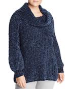 525 America Plus Chenille Cowl-neck Sweater