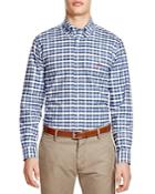 Brooks Brothers Plaid Oxford Regular Fit Button Down Shirt