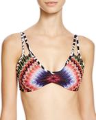Pilyq African Rays Utopia Bralette Bikini Top
