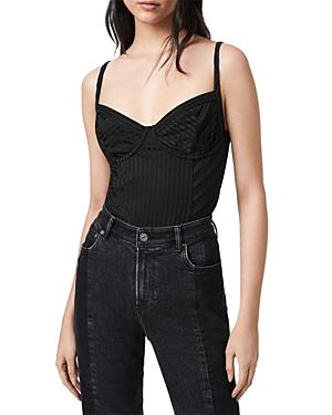Allsaints Yuni Ribbed Bodysuit