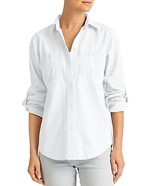 Lauren Ralph Lauren Relaxed Roll Sleeve Shirt