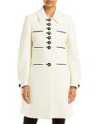 Lanvin Button Front Collared Coat